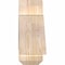 Ekena Millwork Bellingham Smooth Timber Gable Bracket, Douglas Fir, 48"W x 12"H x 5 1/2"D x 5 1/2"F, 6/12 Pitch GBW048X12X0606BEL00SDF - alternate 2